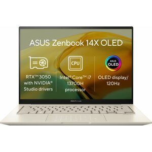ASUS Zenbook 14X OLED (UX3404), zlatá - UX3404VC-M3173W