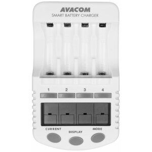 AVACOM inteligentní nabíječka baterií JVL-505 - NASP-4AW-LCD