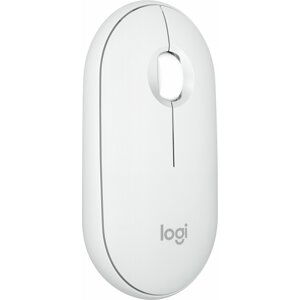 Logitech Pebble Mouse 2 M350s, bílá - 910-007013