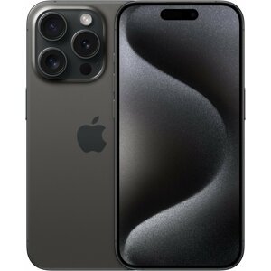 Apple iPhone 15 Pro, 256GB, Black Titanium - MTV13SX/A