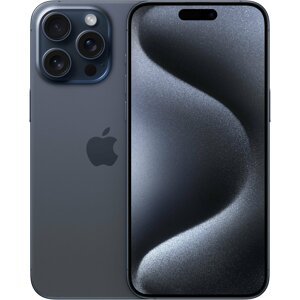 Apple iPhone 15 Pro Max, 512GB, Blue Titanium - MU7F3SX/A