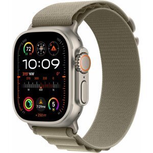Apple Watch Ultra 2, Alpine Loop, Olive, Medium - MREY3CS/A