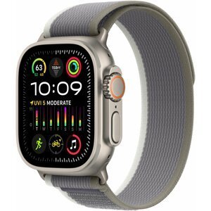 Apple Watch Ultra 2, Trail Loop, Green/Gray, M/L - MRF43CS/A