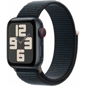 Apple Watch SE 2023, Cellular, 40mm, Midnight, Midnight Sport Loop - MRGE3QC/A
