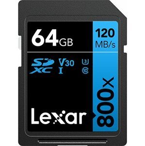 Lexar Professional 800x UHS-I U1 (Class 10) SDXC 64GB - LSD0800064G-BNNNG