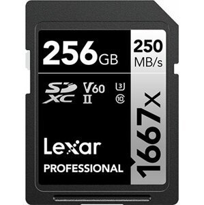 Lexar Professional 1667x UHS-Il U3 (Class 10) SDXC 256GB - LSD256CB1667