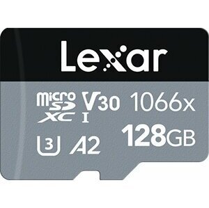 Lexar High-Performance 1066x UHS-I U3 (Class 10) micro SDXC 128GB + adaptér - LMS1066128G-BNANG
