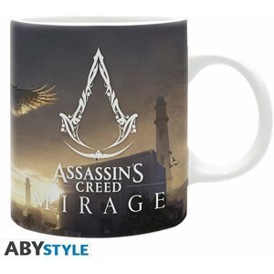 Hrnek Assassins Creed: Mirage - Basim and eagle, 320ml - ABYMUGA359