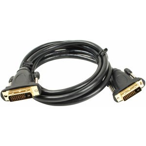 PremiumCord DVI-D propojovací, dual-link, DVI(24+1), MM - 3m - kpdvi2-3