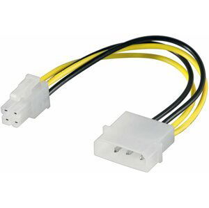 PremiumCord napájecí 5.25" (molex) na P4 (4pin) - kn-4