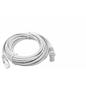 UTP kabel rovný kat.6 (PC-HUB) - 10m, šedá - sp6utp100