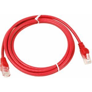 UTP kabel rovný kat.6 (PC-HUB) - 7m, červená - sp6utp070R