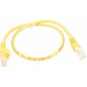 UTP kabel rovný kat.6 (PC-HUB) - 2m, žlutá - sp6utp020Y
