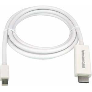 PremiumCord Mini DisplayPort - HDMI kabel M/M 1m - kportadmk01-01
