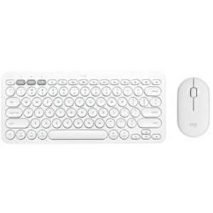 Logitech Pebble 2 Combo - TONAL WHITE - US INT'L - 2.4GHZ/BT - INTNL-973 - UNIVERSAL; 920-012240