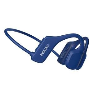 Evolveo BoneSwim Lite MP3 8GB, bezdrátová sluchátka na lícní kosti, modré; BSL-MP3-8GB-BL