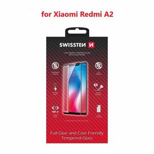 Swissten sklo full glue, color frame, case friendly pro Xiaomi Redmi A2 černé; 54501844