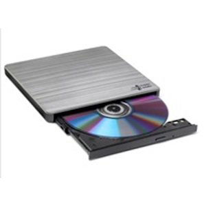 HITACHI LG - externí mechanika DVD-W/CD-RW/DVD±R/±RW/RAM GP60NS60, Slim, Silver, box+SW; GP60NS60