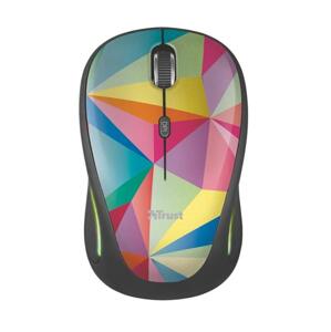 myš TRUST Yvi FX Wireless Mouse - geometrics; 22337