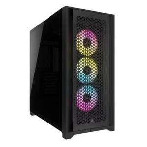 Corsair iCUE 5000D RGB AIRFLOW Midi Tower Transpar. Černá; CC-9011242-WW