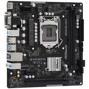 ASRock B560M-HDV R3.0 LGA1200 Intel B560 M.2 VGA DVI-D HDMI mATX; B560M-HDV R3.0