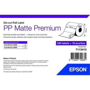 Epson PP Matte Label Premium, 76mm x 51mm, 535 Labels; 7113413