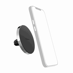 Hama MagLock, magnetický držák telefonu na větrací mřížku ve vozidle, kompatibilní s MagSafe; 201503